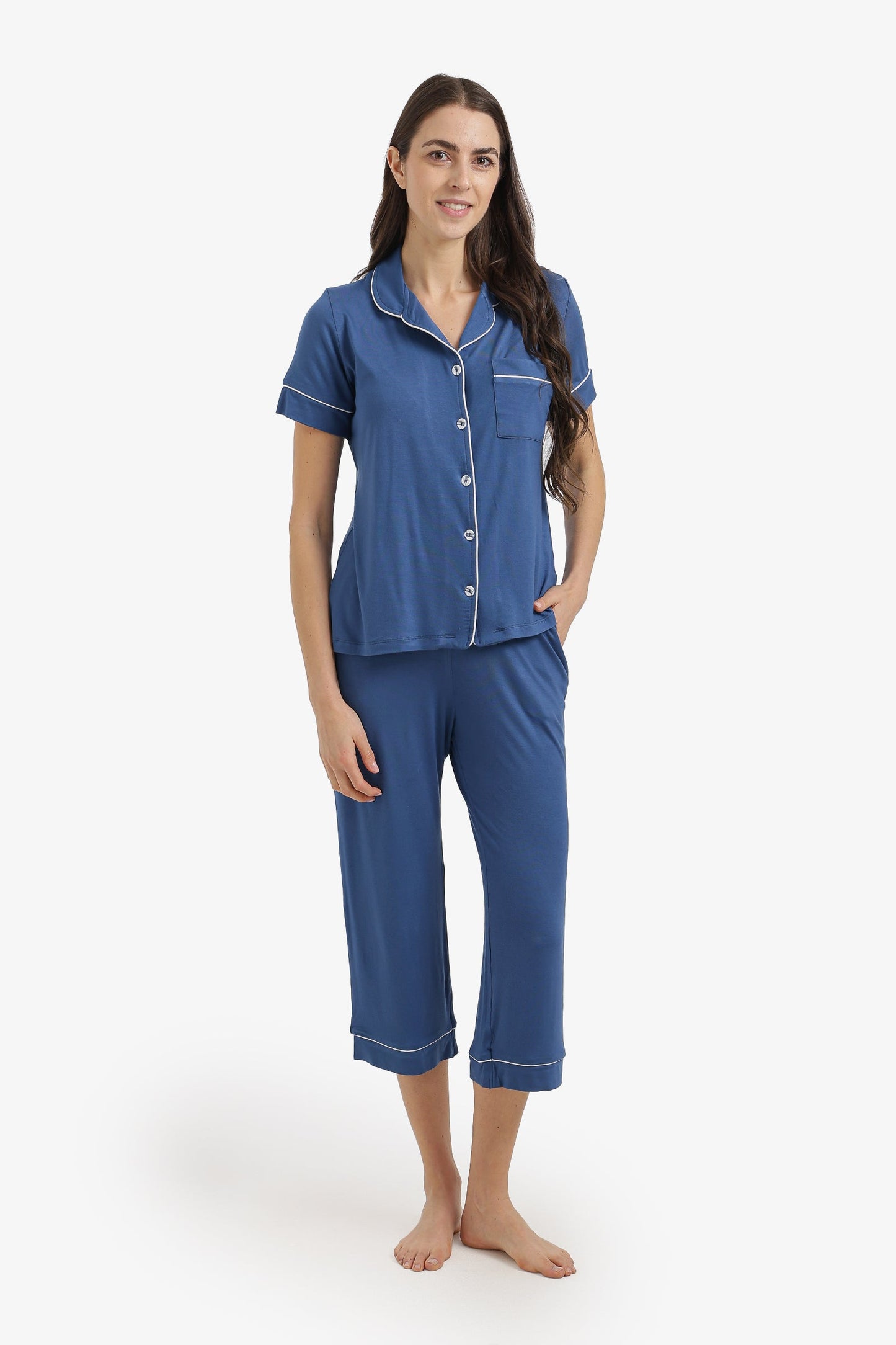 Classic Piping Pyjama Set