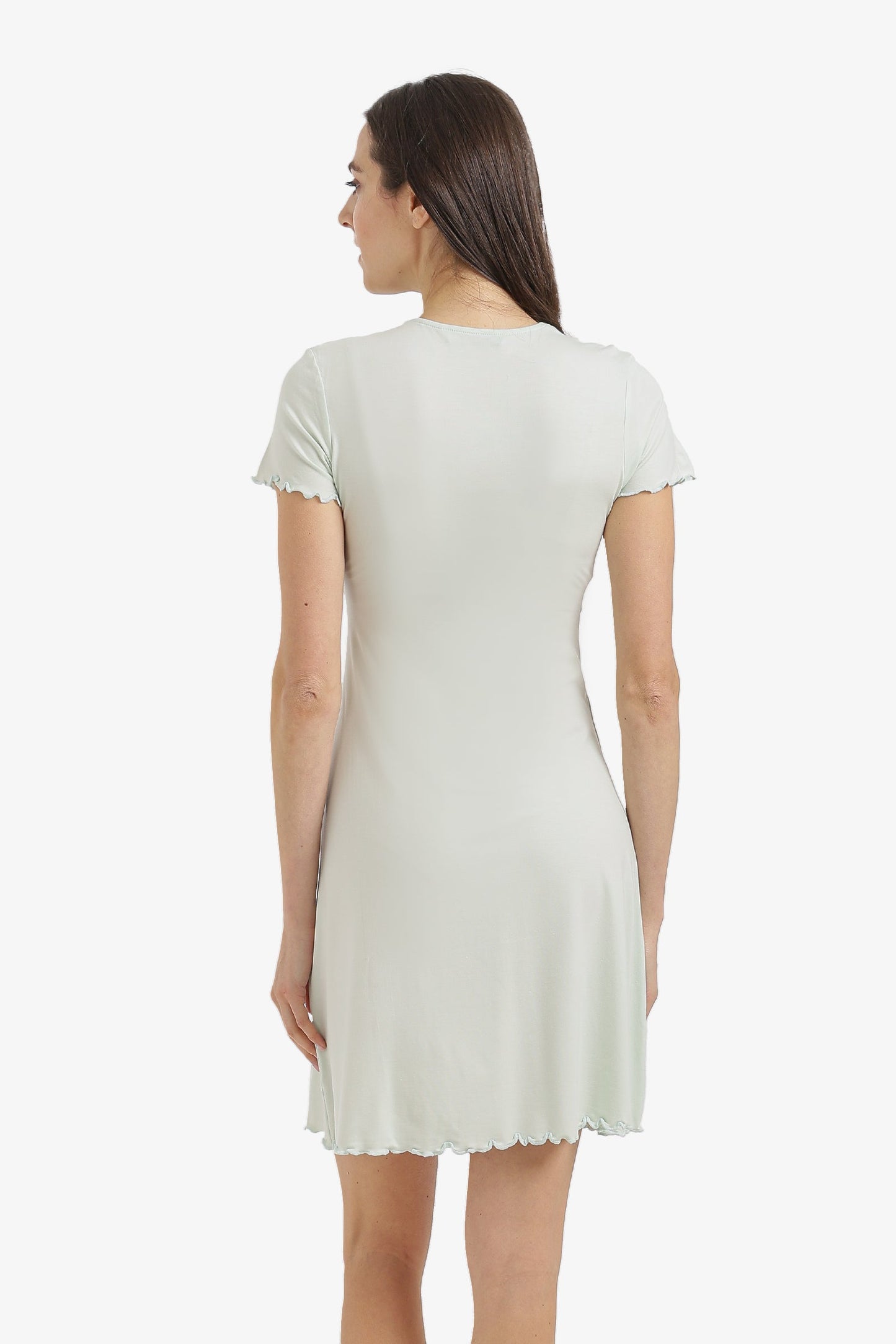Lace V-Neck Nightgown