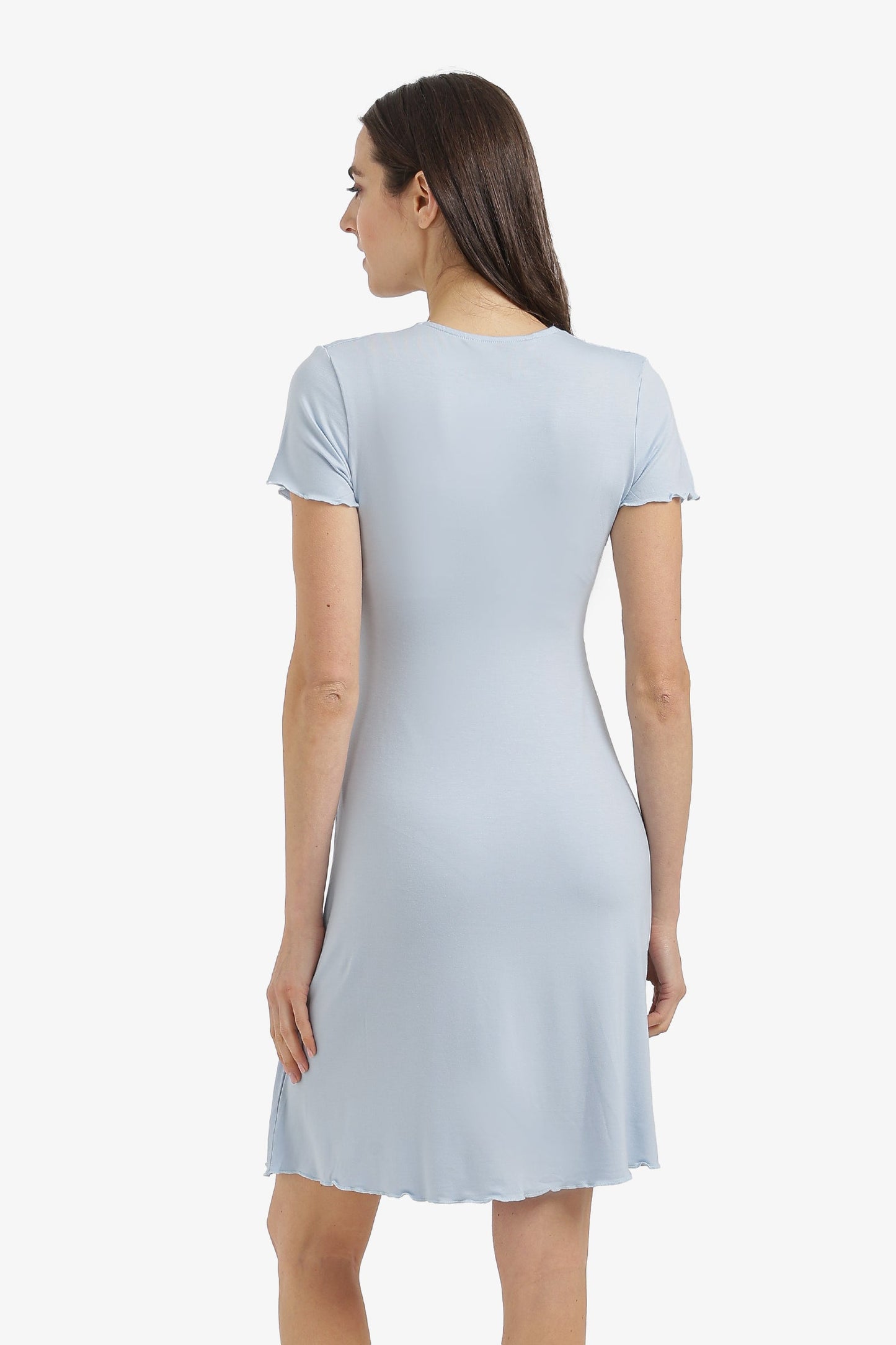 Lace V-Neck Nightgown