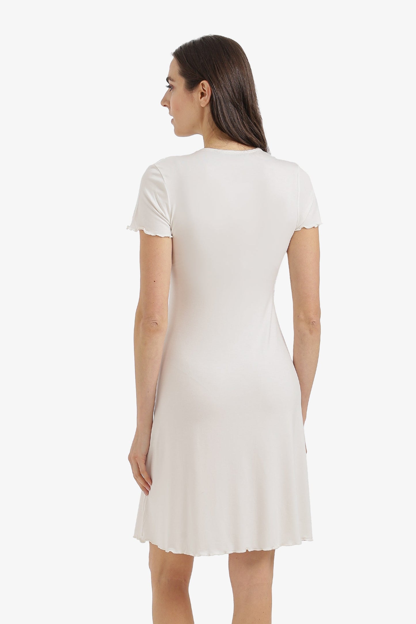 Lace V-Neck Nightgown