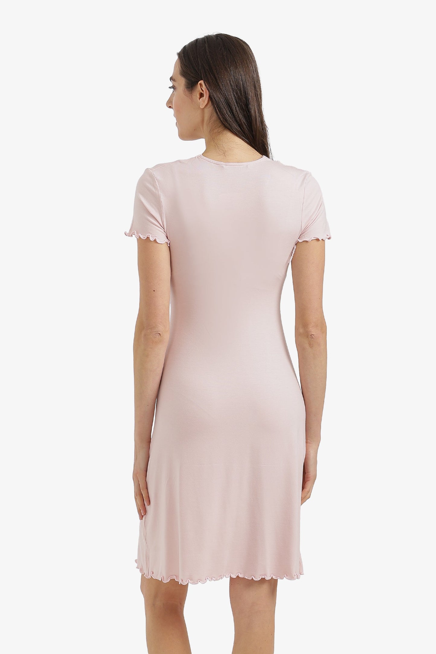 Lace V-Neck Nightgown