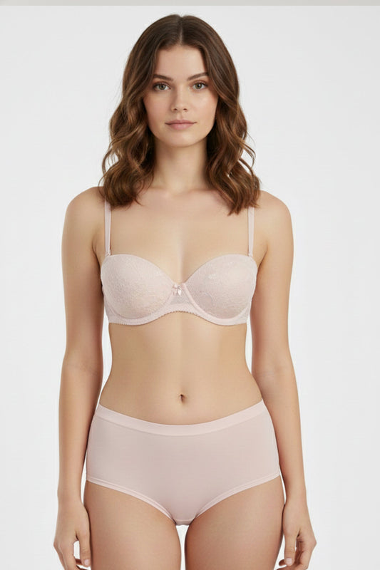 Detachable Strap Push Up Bra