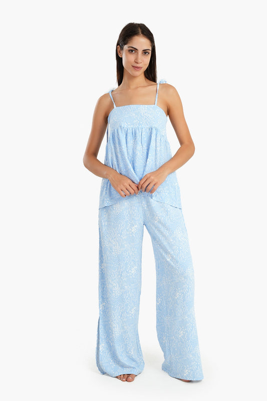 Light Blue Comfy Pyjama Set