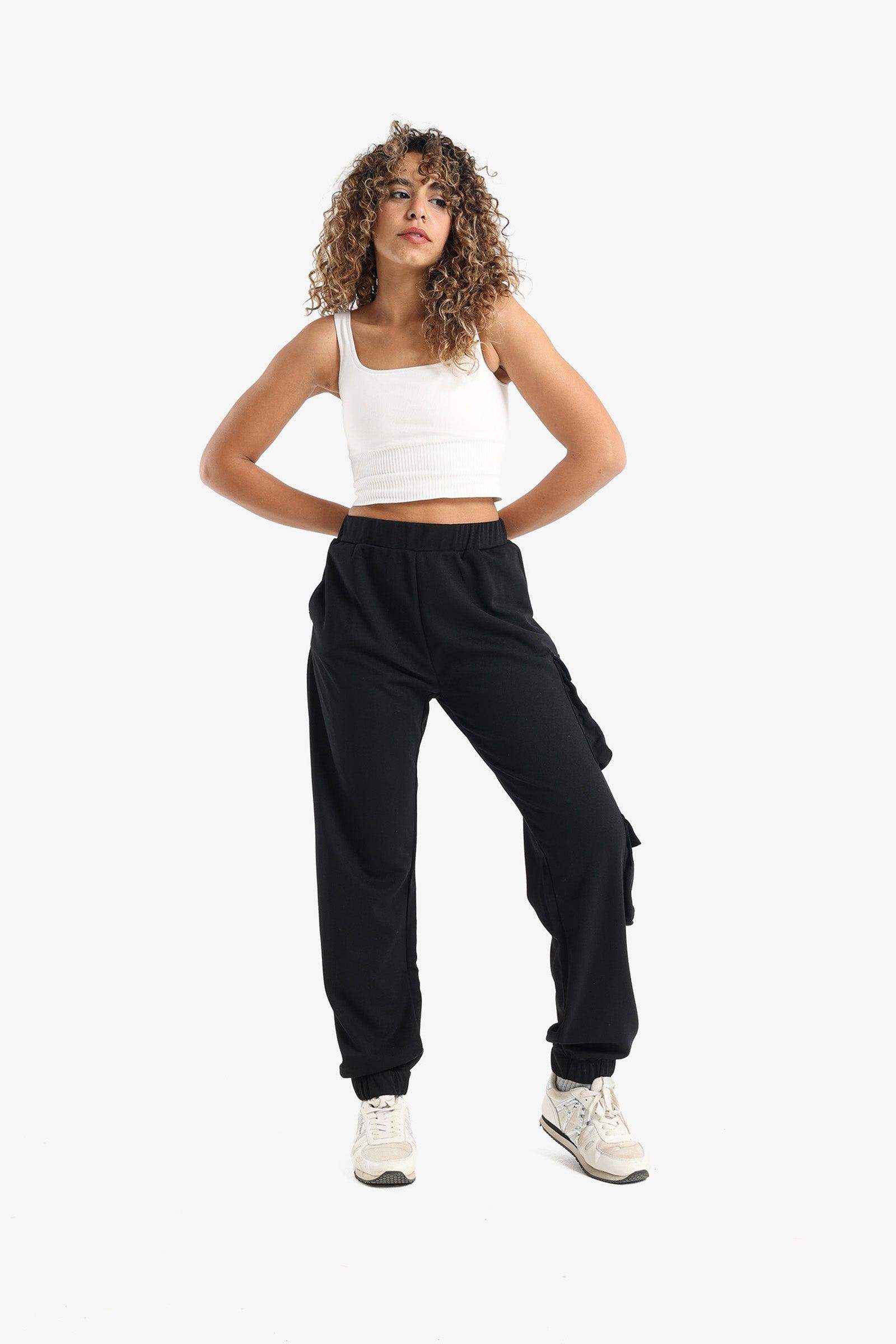 Black Lounge Jogger - Carina - كارينا