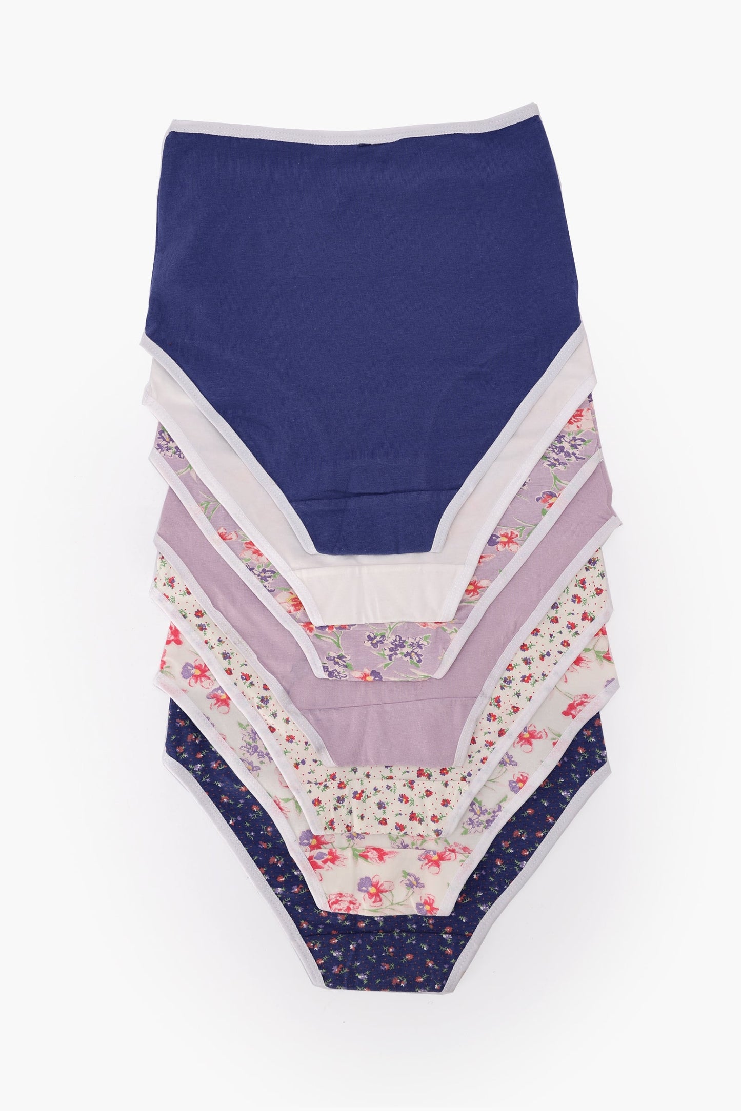 Pack of 7 Colored Full Brief Panties