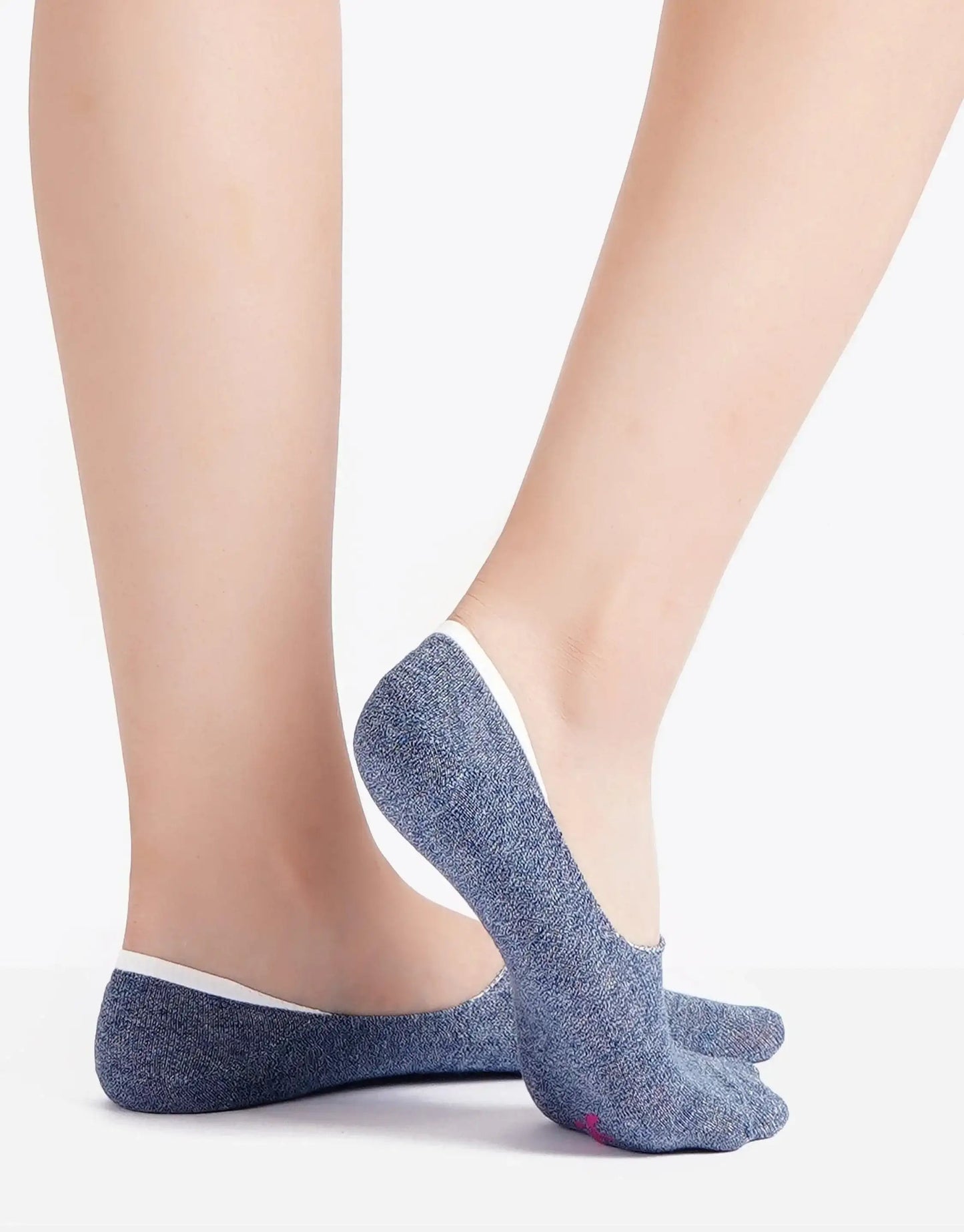 Colored Invisible Socks - 5 pairs - Carina - كارينا