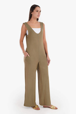 Cotton Pyjama Jumpsuit - Carina - كارينا