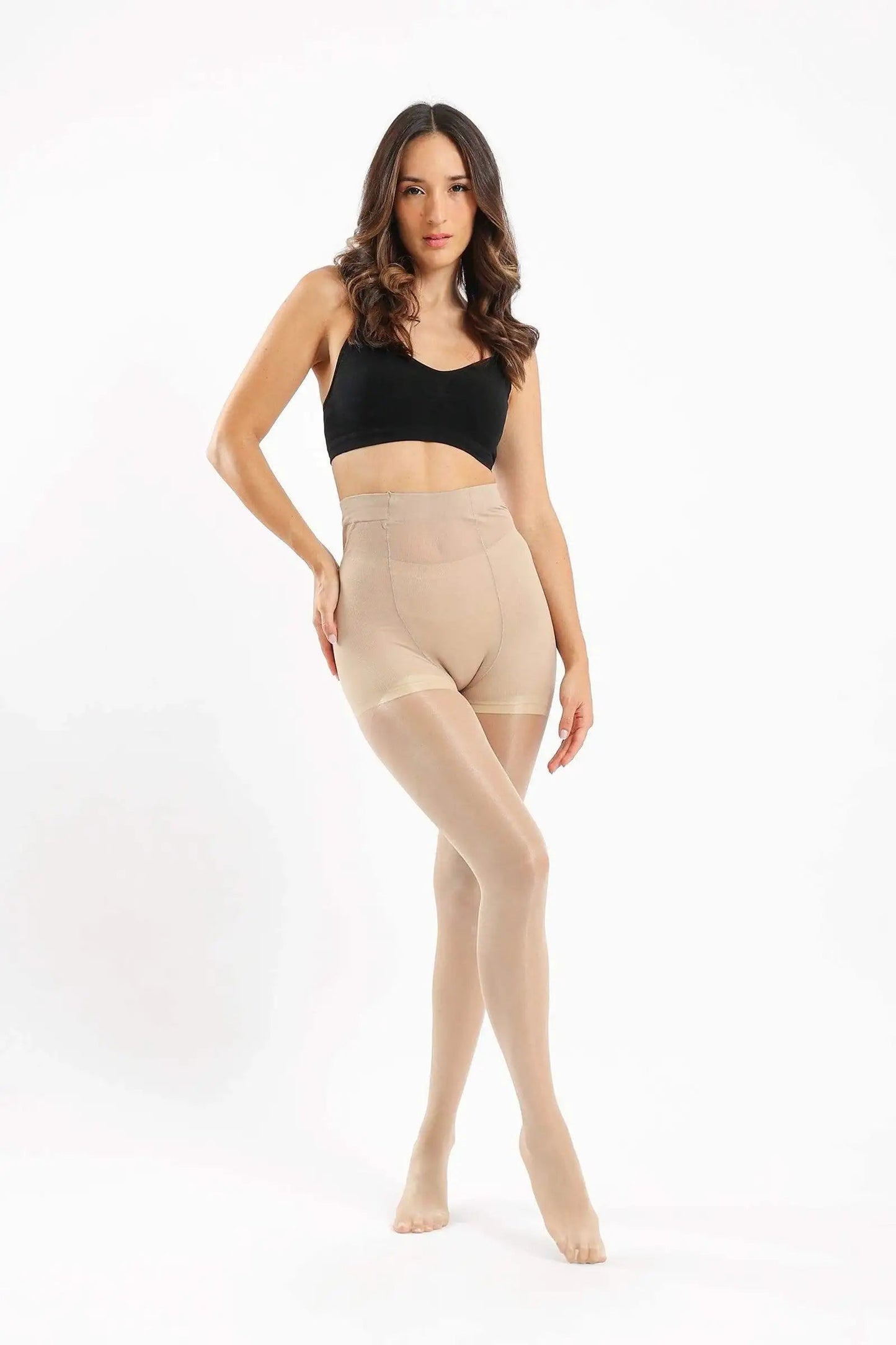 Crystal Plain Pantyhose - Carina - كارينا