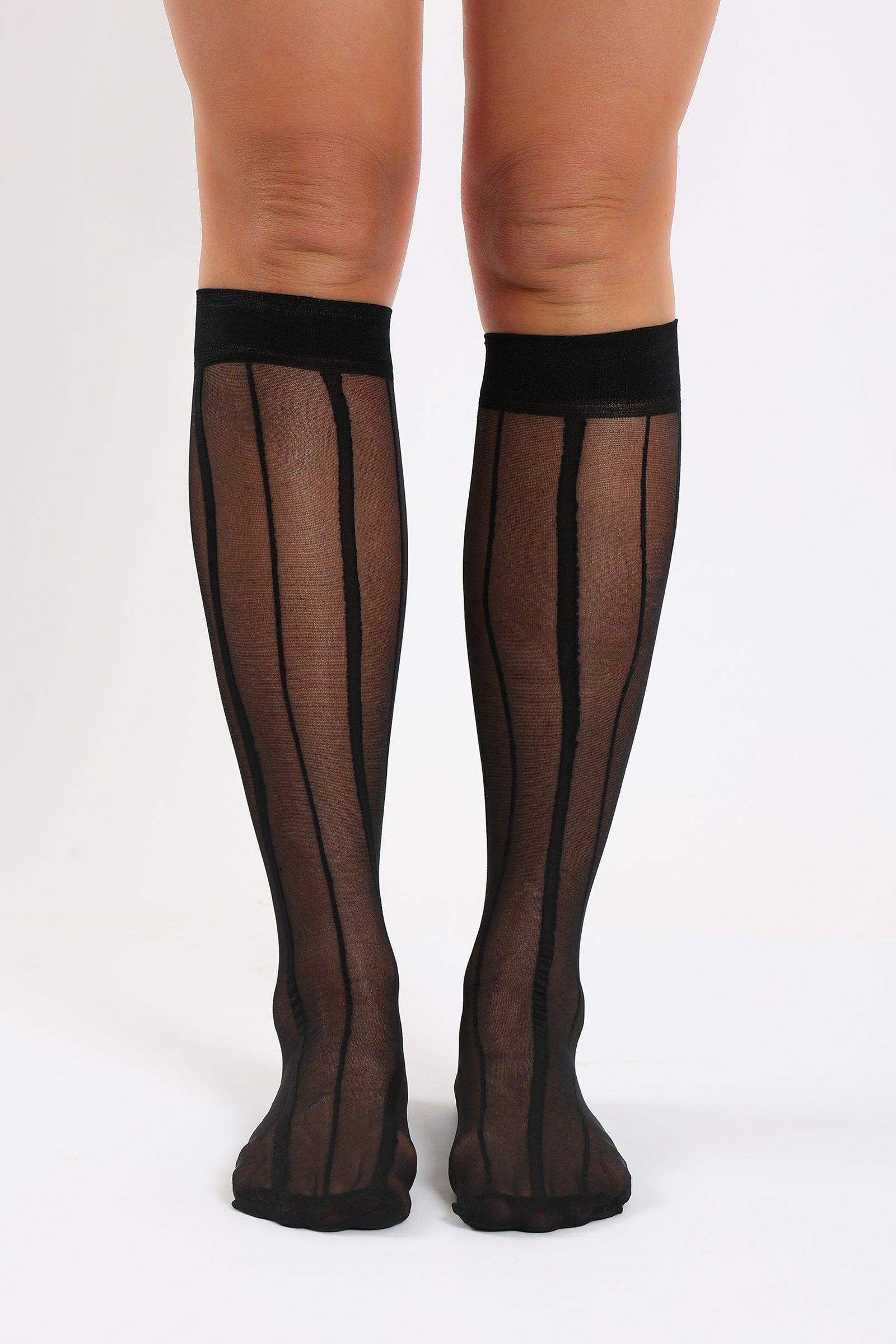 Lined Knee Socks - Carina - كارينا