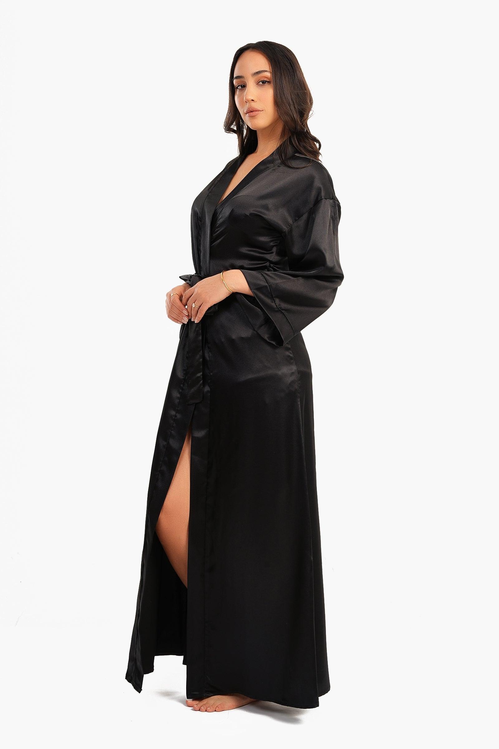 Long Satin Robe - Carina - كارينا