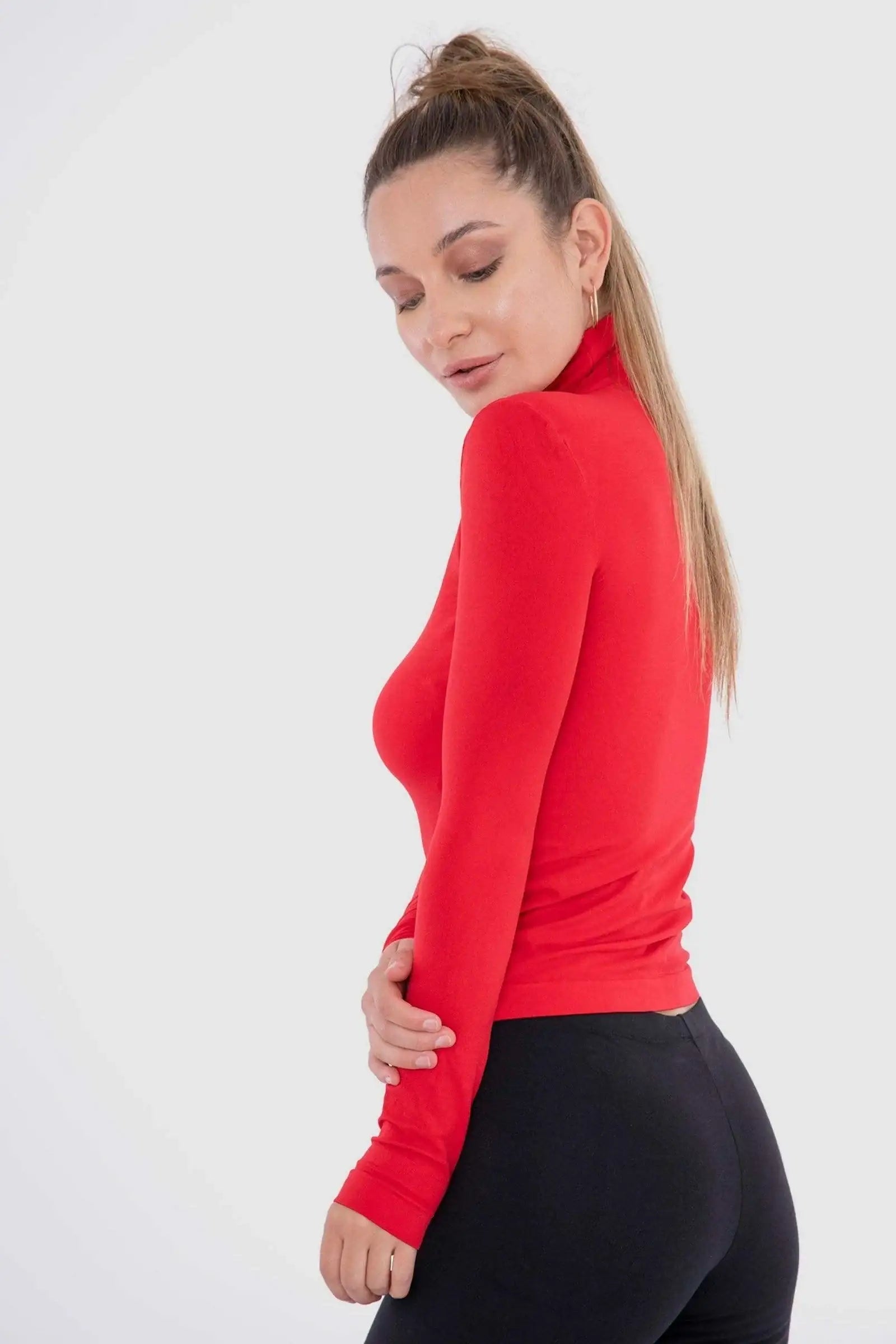 Microfiber Long Sleeves Top - Carina - كارينا