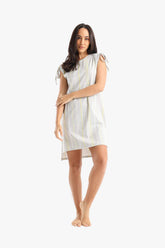 Nightgown with Elastic Drawstring - Carina - كارينا