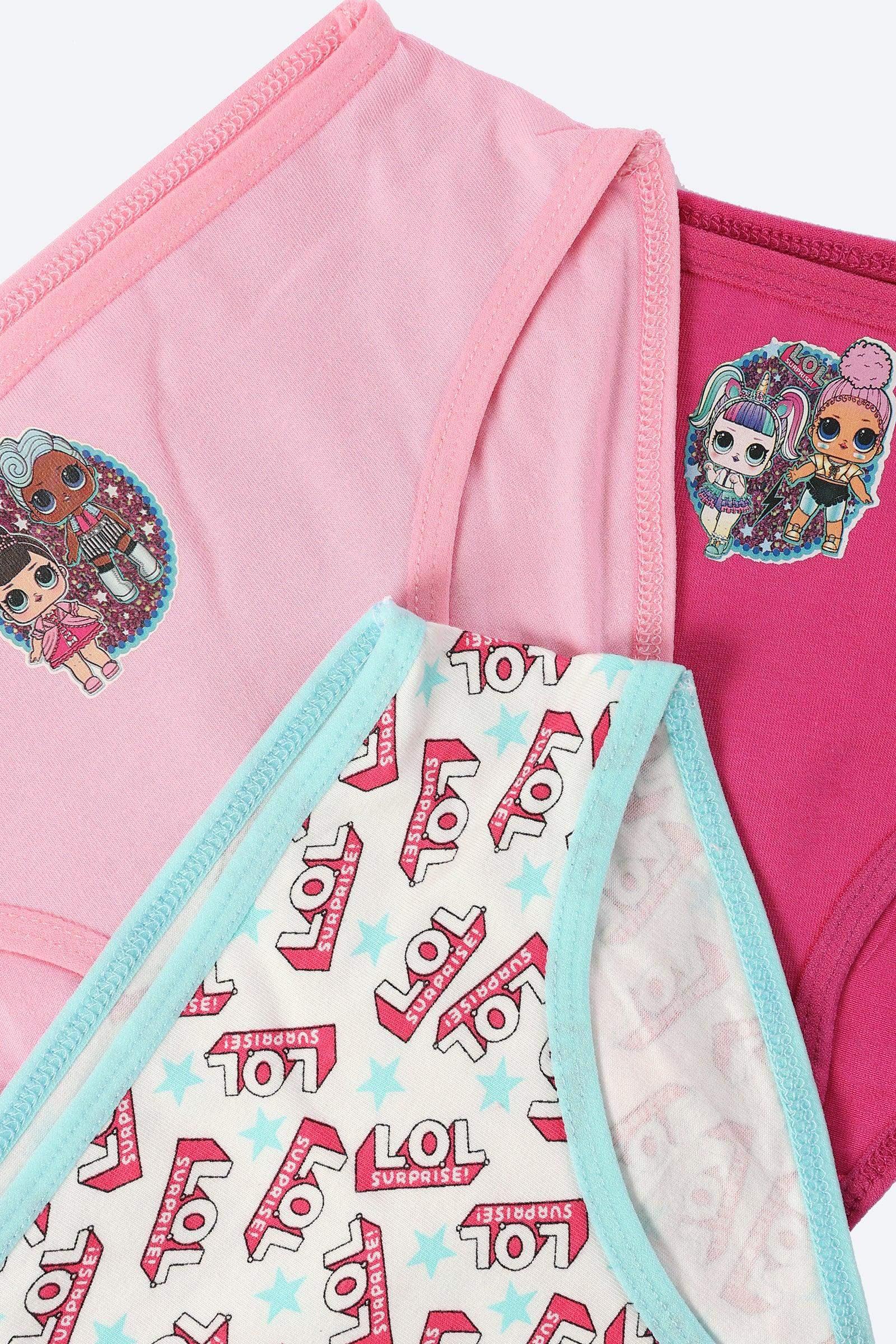 Pack of 3 Girly Brief Panties - Carina - كارينا