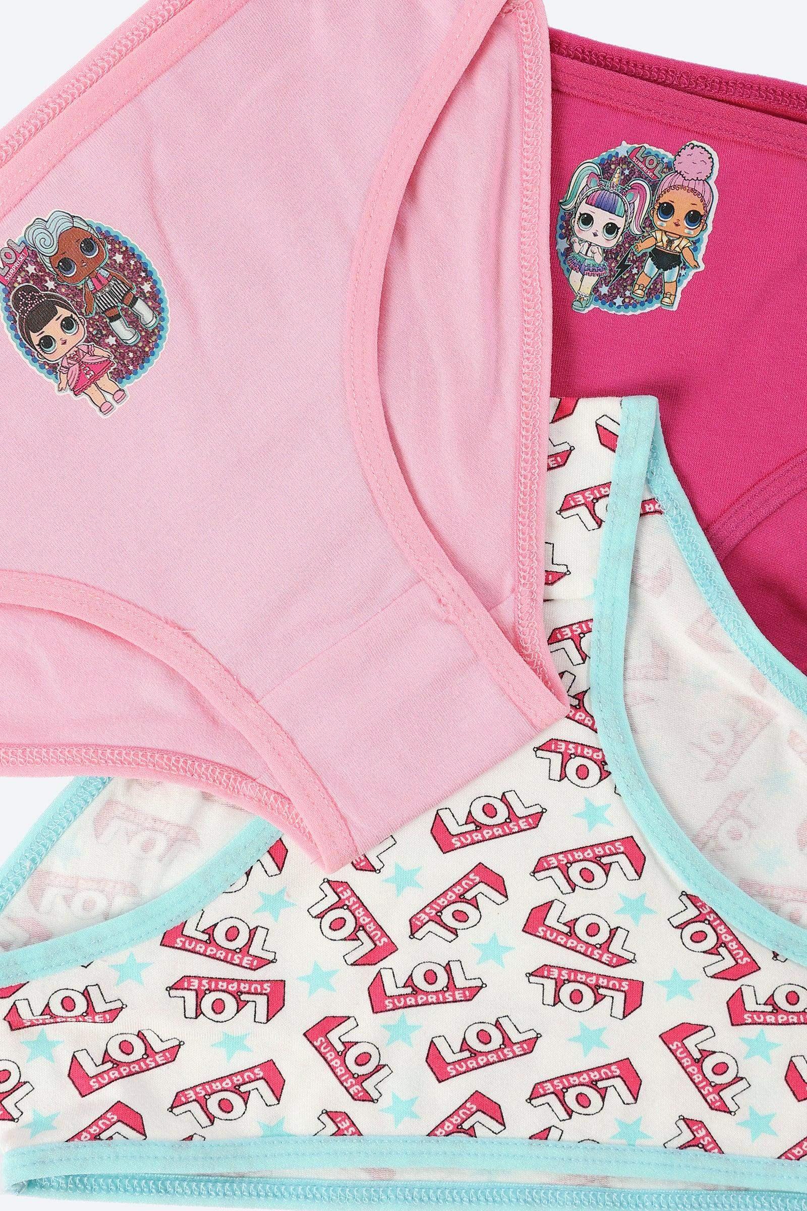 Pack of 3 Girly Brief Panties - Carina - كارينا