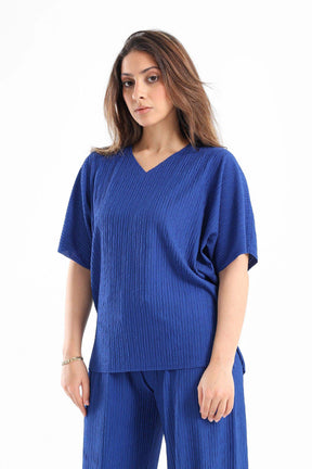 Ribbed Lounge T-Shirt - Carina - كارينا