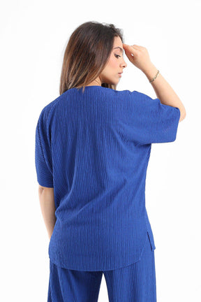 Ribbed Lounge T-Shirt - Carina - كارينا