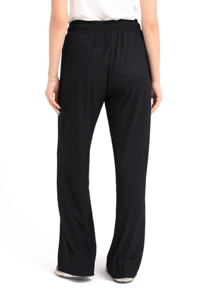 Ribbed Wide Leg Pants - Carina - كارينا