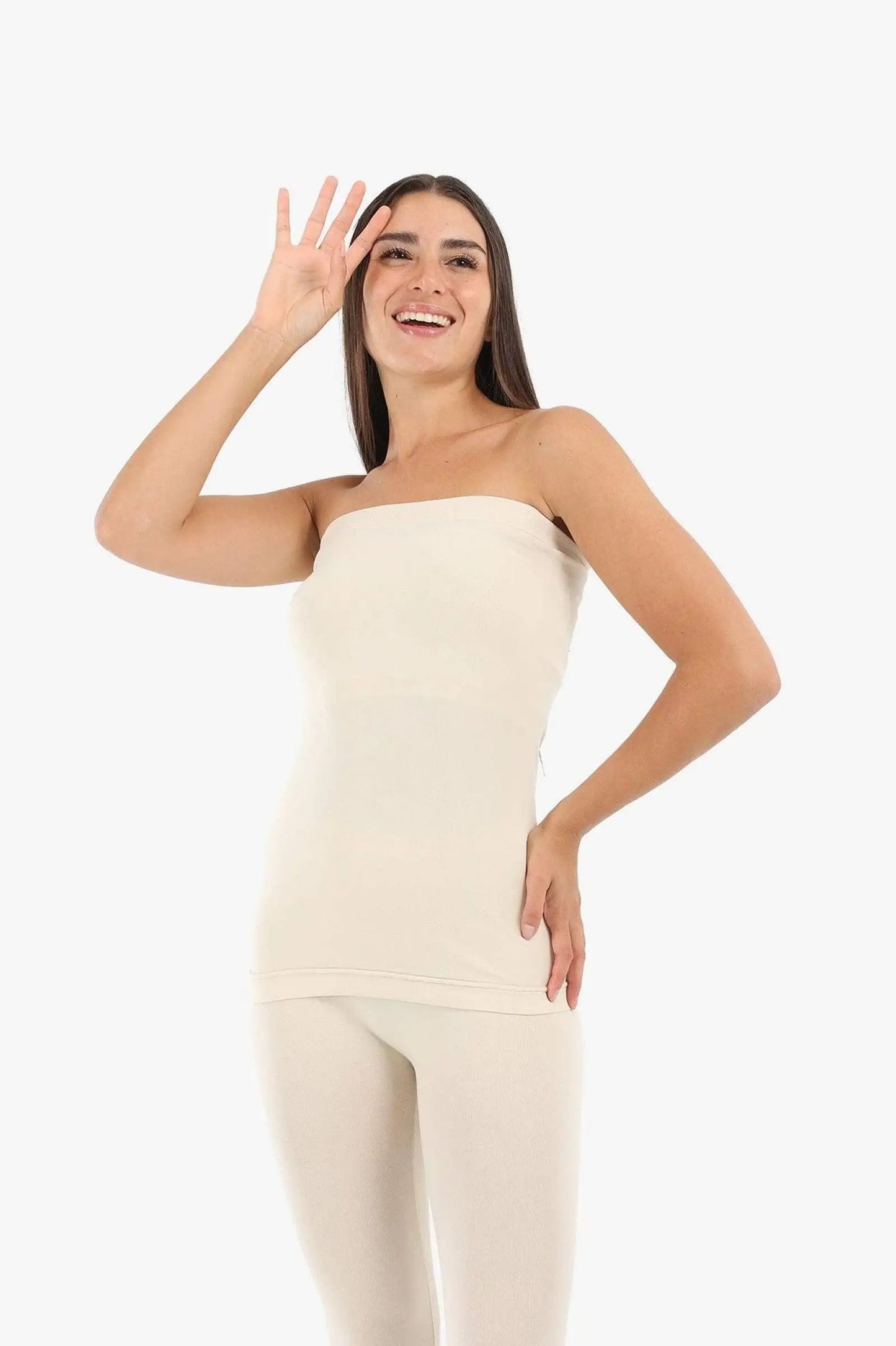 Seamless Strapless Tank Top - Carina - كارينا