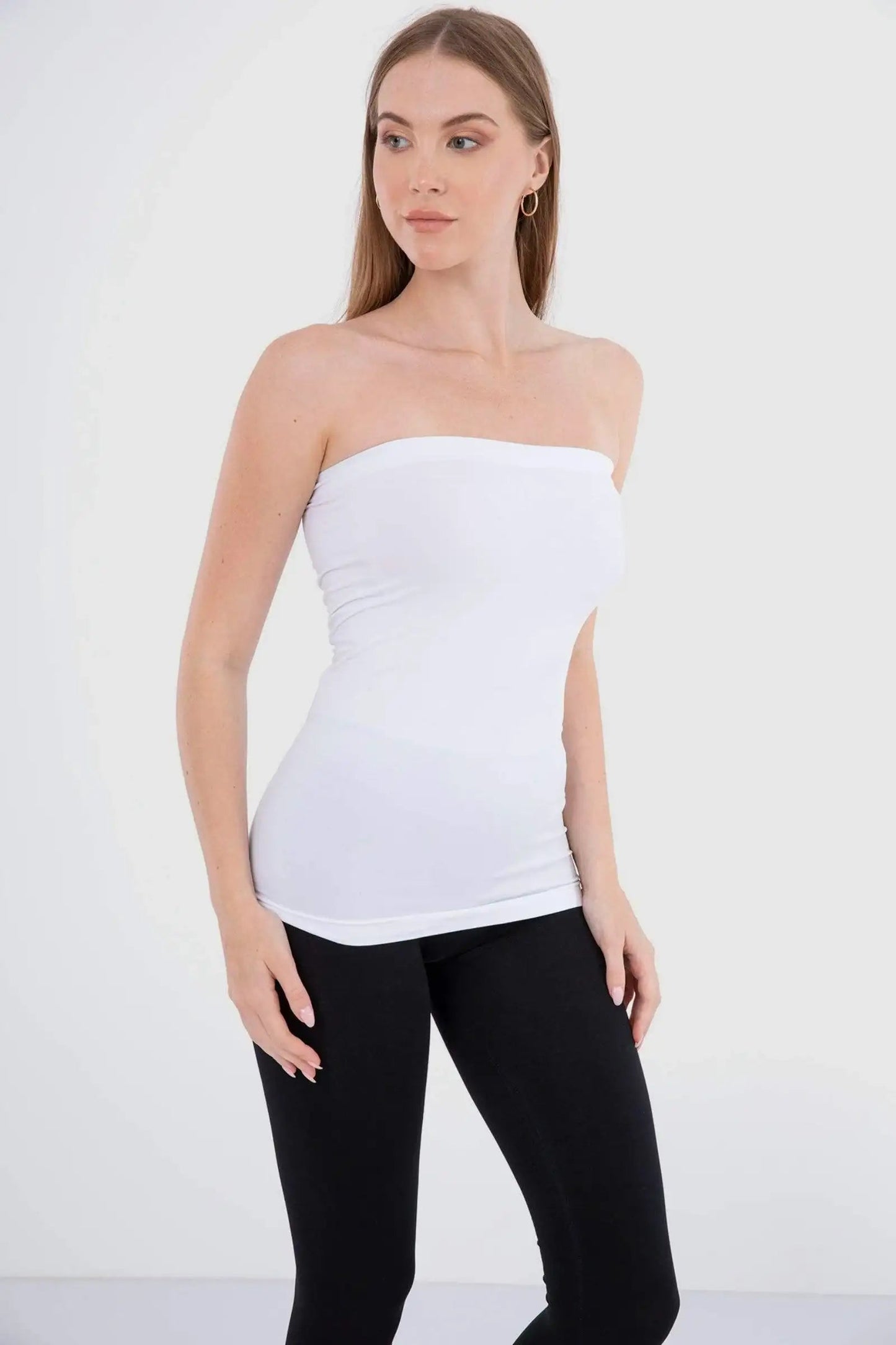Seamless Strapless Tank Top - Carina - كارينا