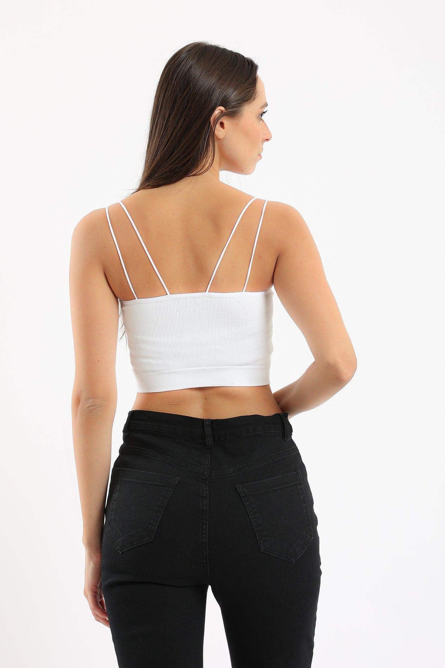 Cotton Spaghetti Straps Top