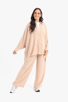 Voile Straight Cut Pants - Carina - كارينا