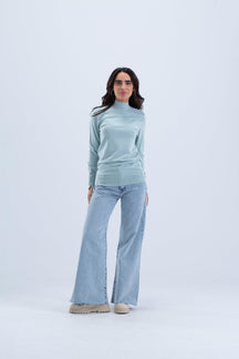 4 Buttoned Sleeves Pullover - Carina - كارينا