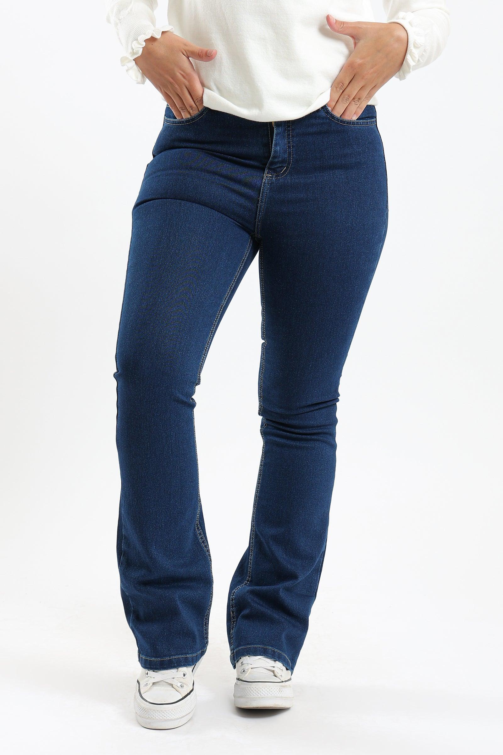 5 Pockets Flared Jeans - Carina - كارينا