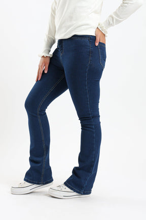 5 Pockets Flared Jeans - Carina - كارينا