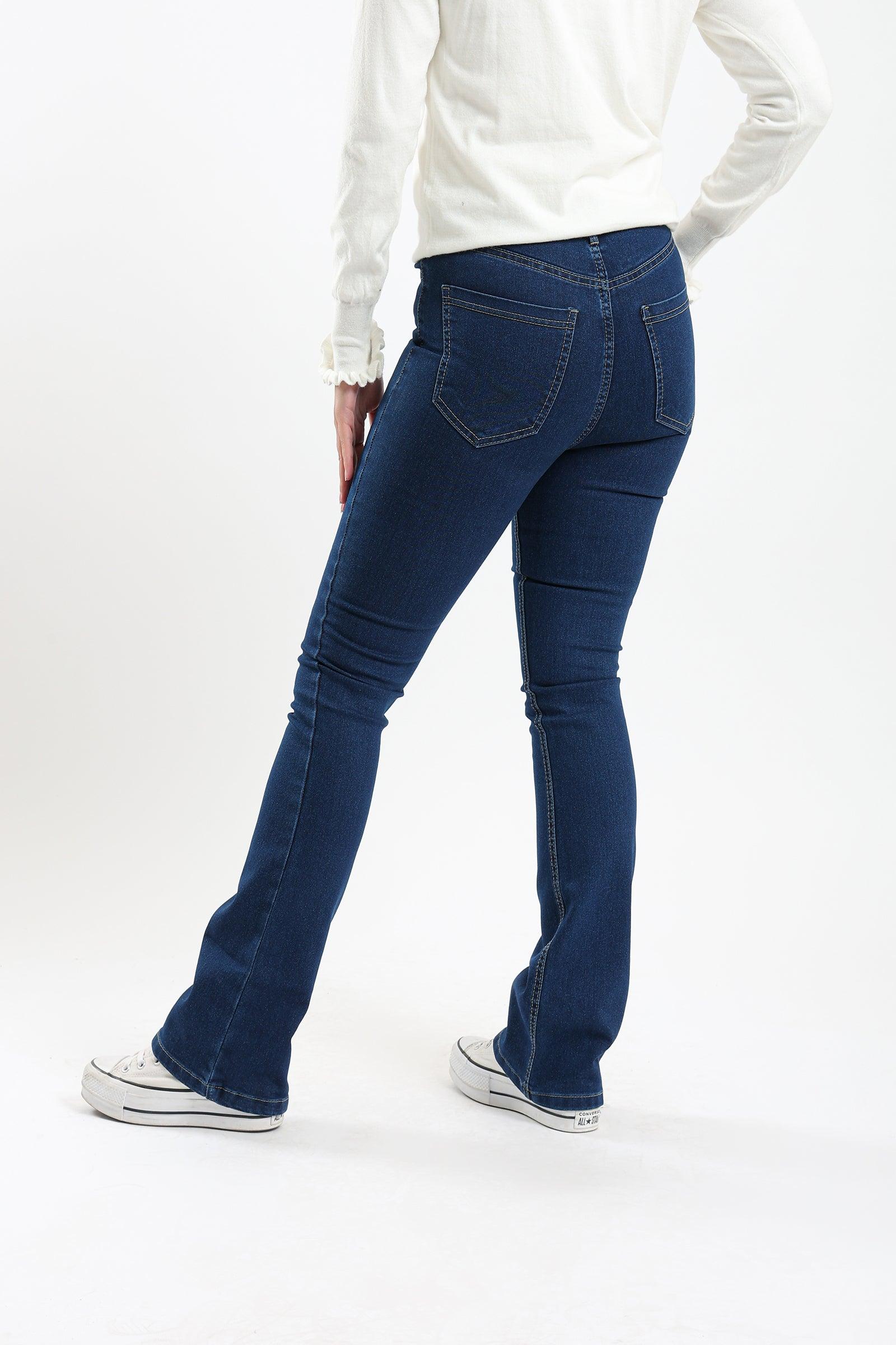 5 Pockets Flared Jeans - Carina - كارينا