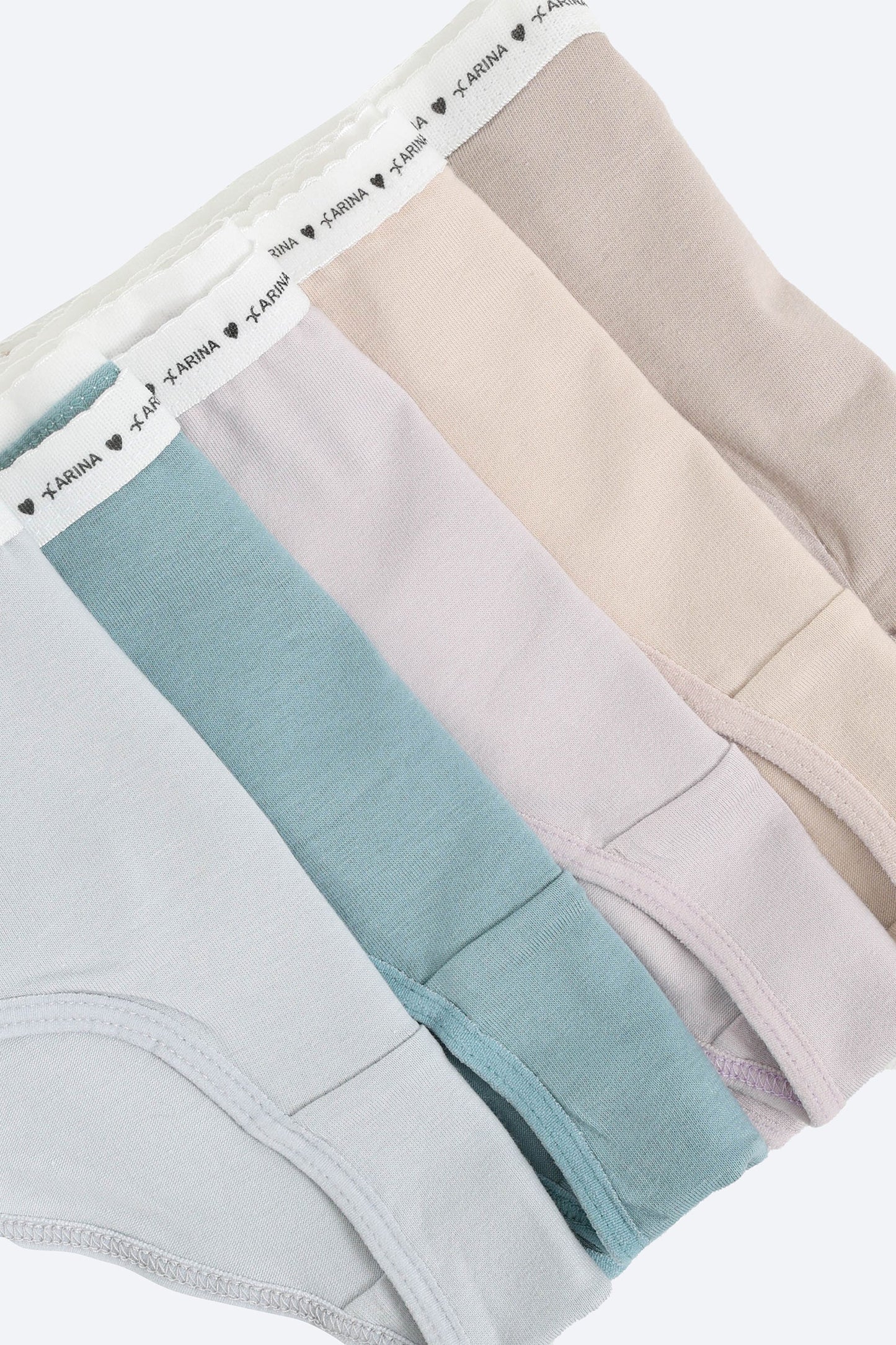Pack of 5 Colored Brief Panties