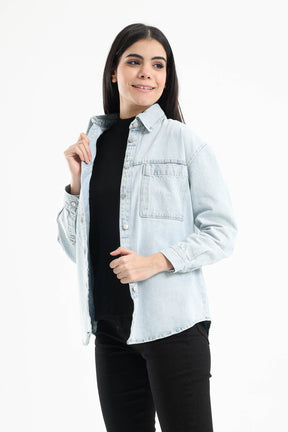 Regular Fit Denim Shirt