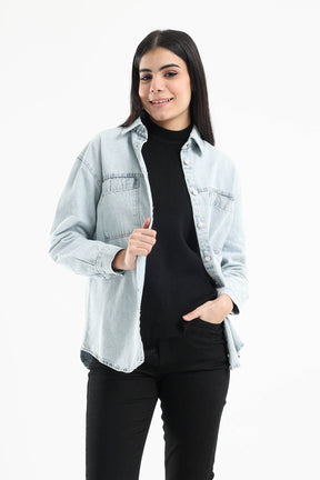 Regular Fit Denim Shirt