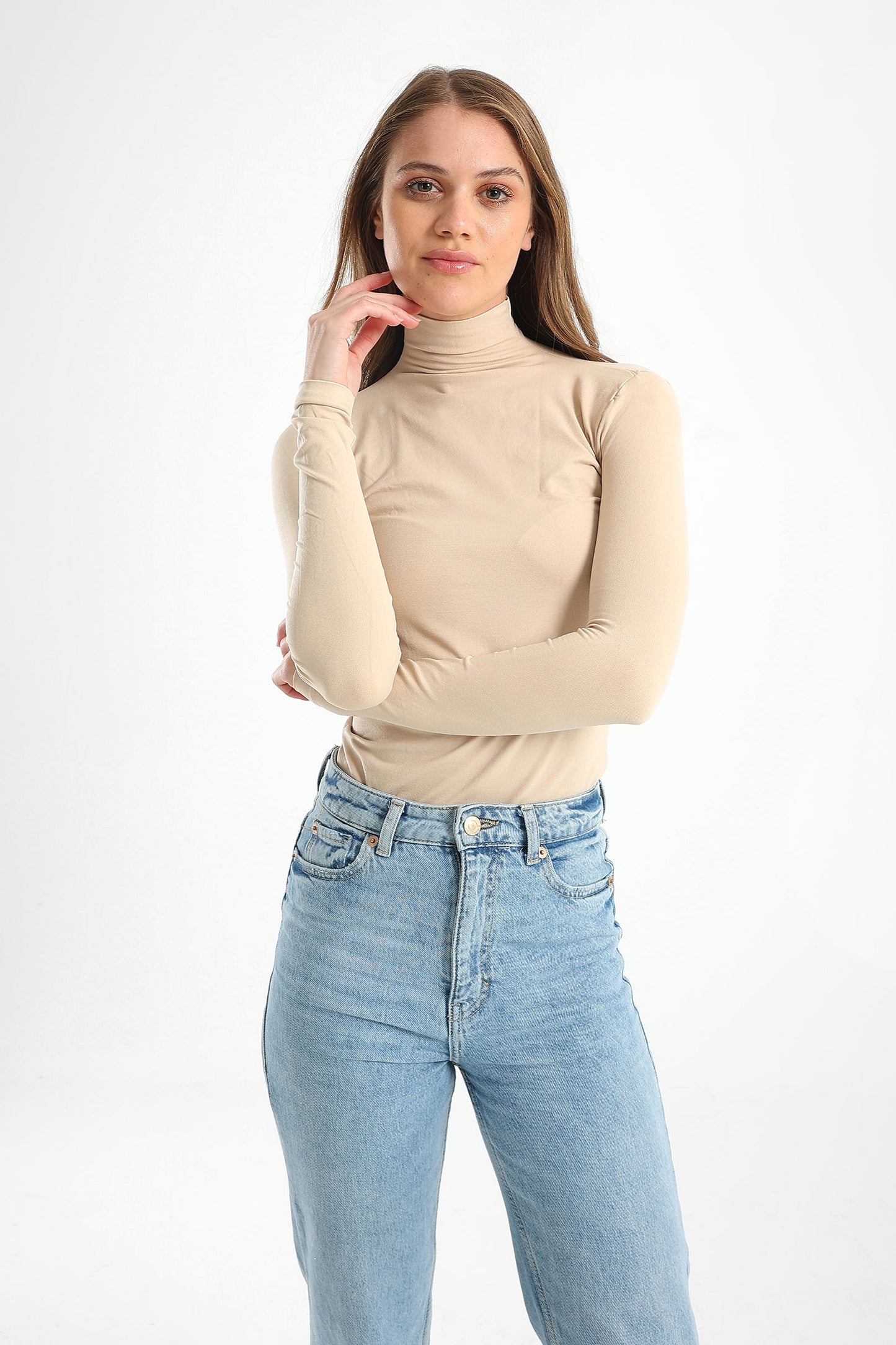 Microfiber Long Sleeves Top