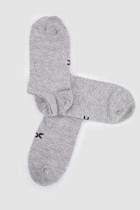 Cotton Ankle Socks - 3 Pairs - Carina - كارينا