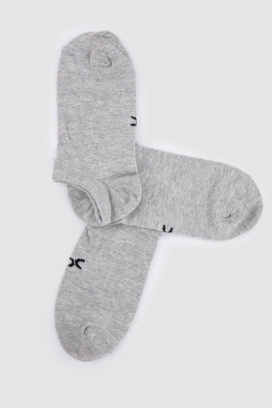 Cotton Ankle Socks - 3 Pairs - Carina - كارينا