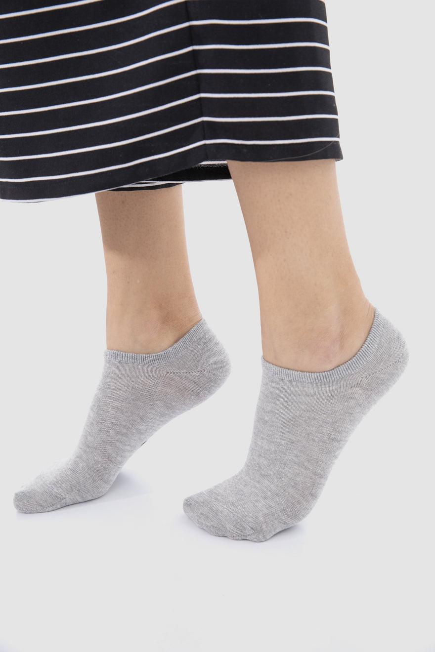 Cotton Ankle Socks - 3 Pairs - Carina - كارينا