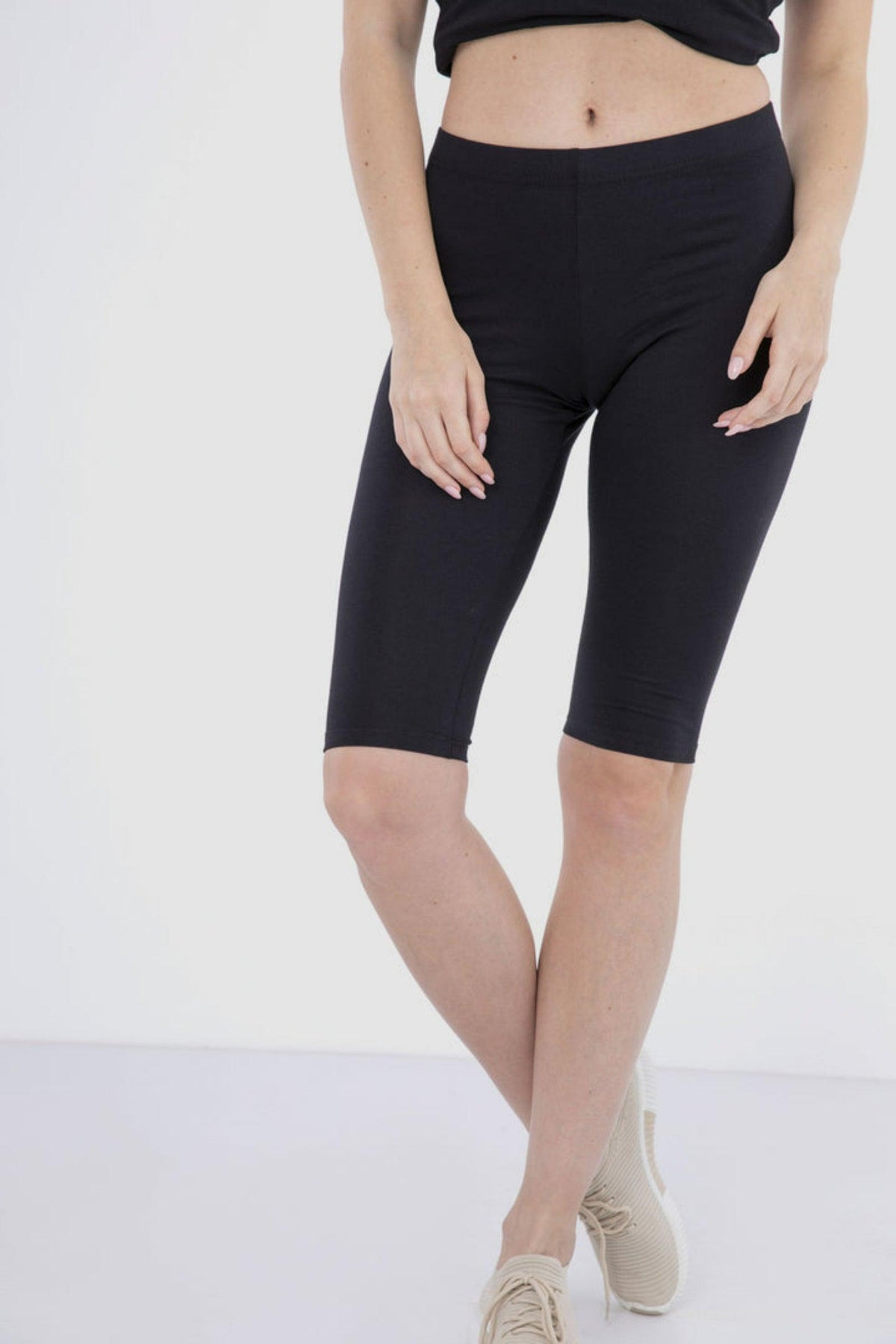 Cotton Pantacourt Legging - Carina - كارينا