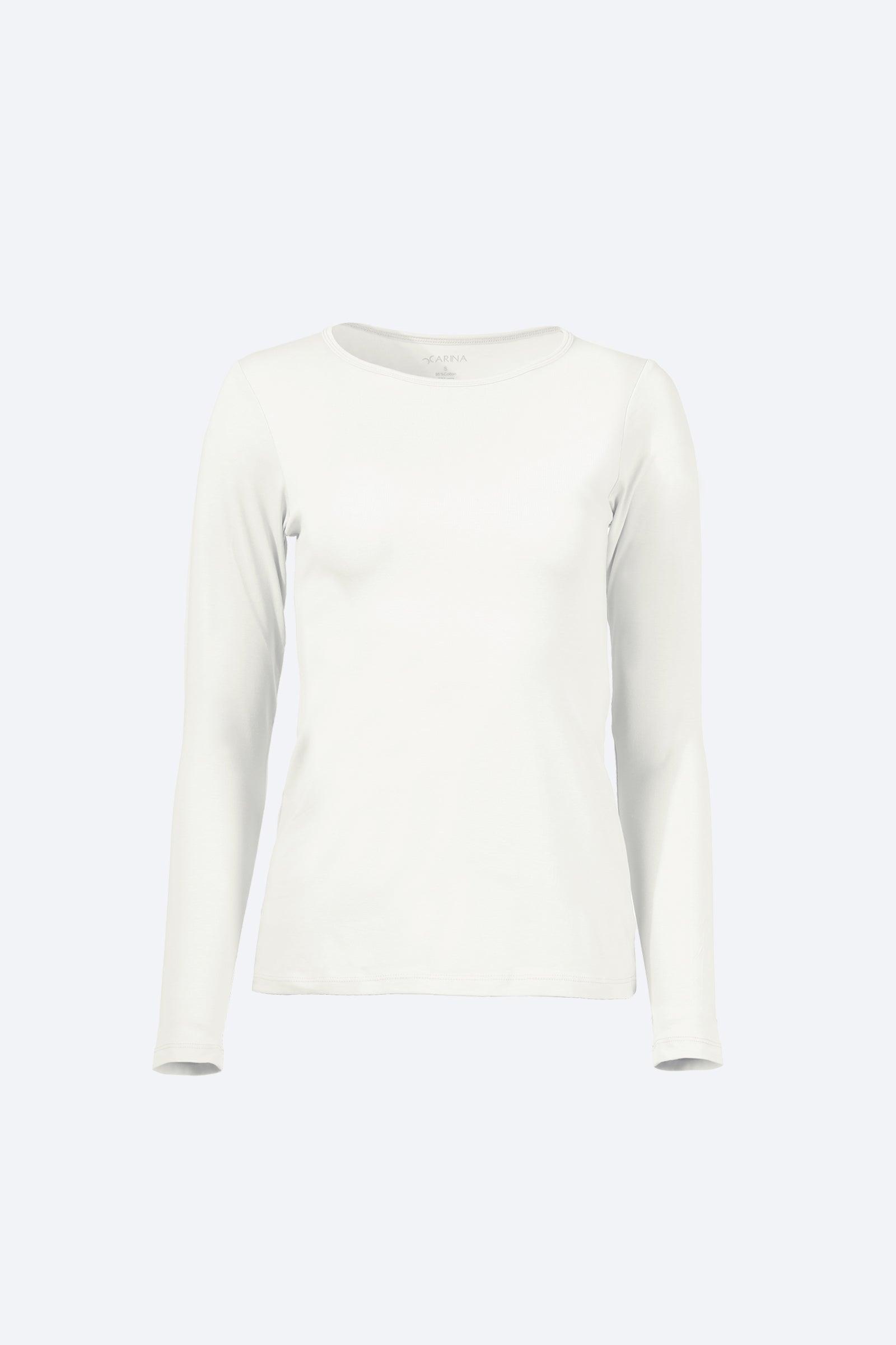 Cotton Round Neck Top - Carina - كارينا