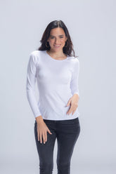 Cotton Round Neck Top - Carina - كارينا