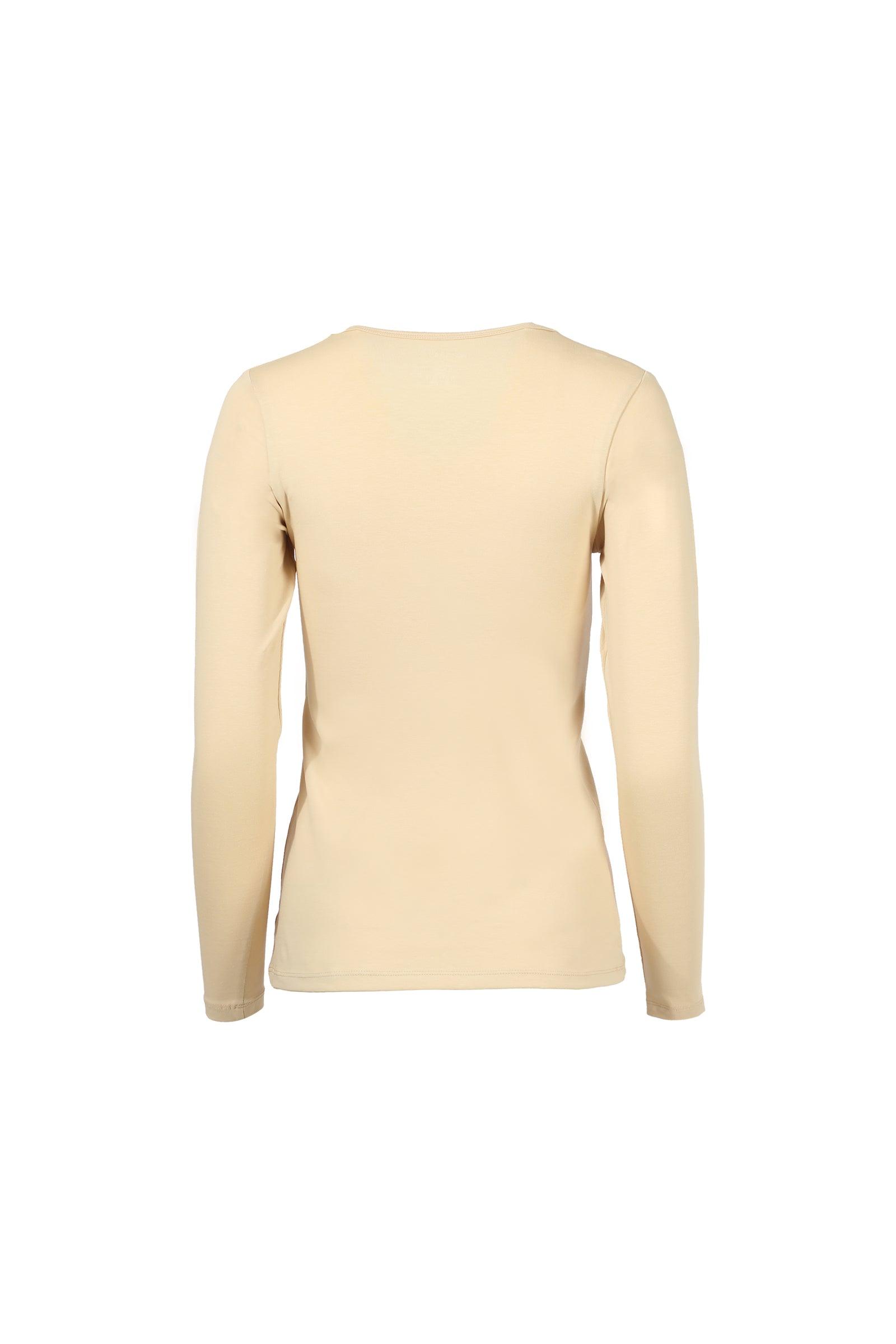 Cotton Round Neck Top - Carina - كارينا