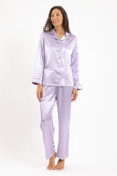 Covered Button Closure Pyjama Set - Carina - كارينا