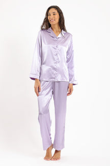 Covered Button Closure Pyjama Set - Carina - كارينا