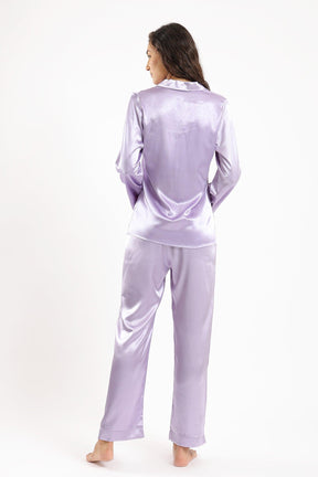 Covered Button Closure Pyjama Set - Carina - كارينا