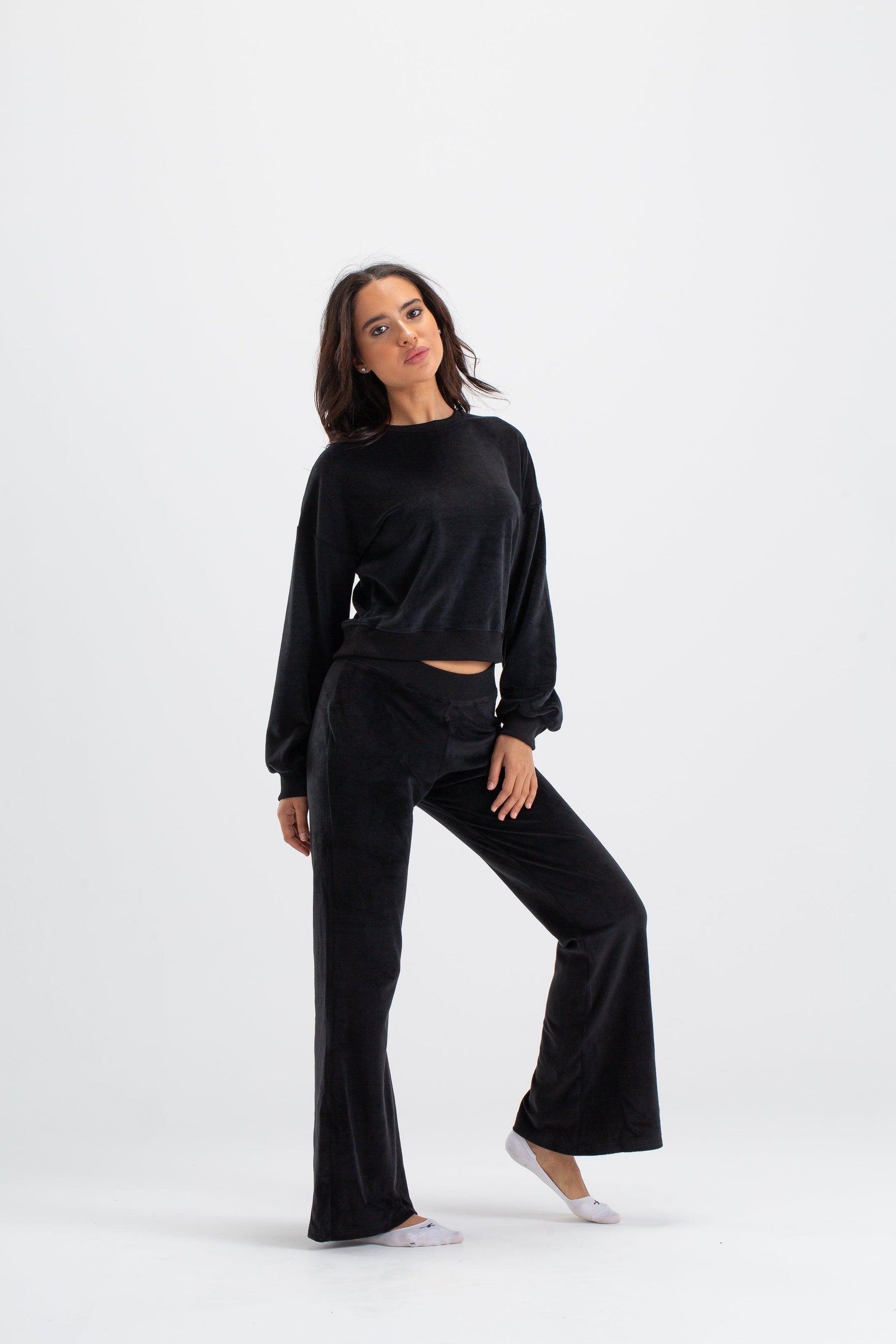 Cropped Top Pyjama Set - Carina - كارينا