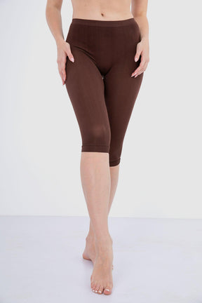 Elastic Waist Pantacourt Legging - Carina - كارينا