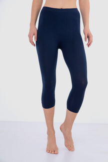 Elastic Waist Pantacourt Legging - Carina - كارينا