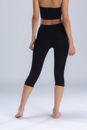 Elastic Waist Pantacourt Legging - Carina - كارينا