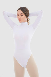 Long Sleeves Microfiber Bodysuit - Carina - كارينا