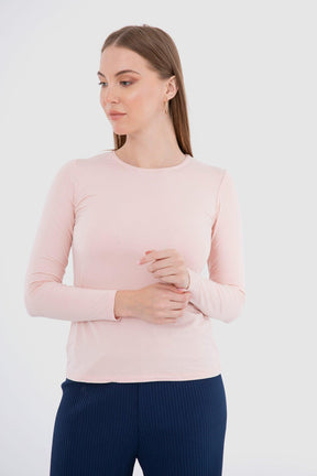 Long Sleeves Viscose Top - Carina - كارينا