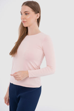 Long Sleeves Viscose Top - Carina - كارينا